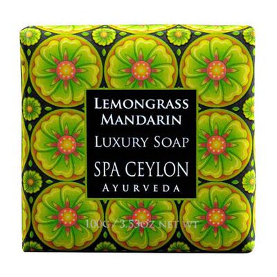 斯里兰卡锡兰spa ceylon精油香皂芳香精油皂香皂100克柠檬草柑橘