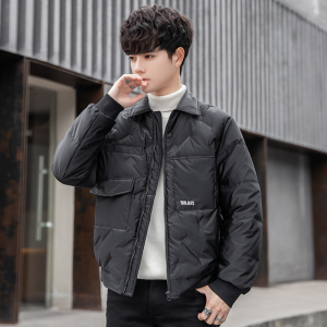 23年冬季翻领羽绒服男 标80绒韩版百搭外套YR2172-P188图片