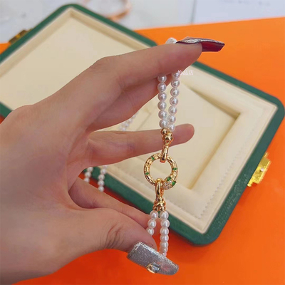 镀金手链项链扣蛇头扣头