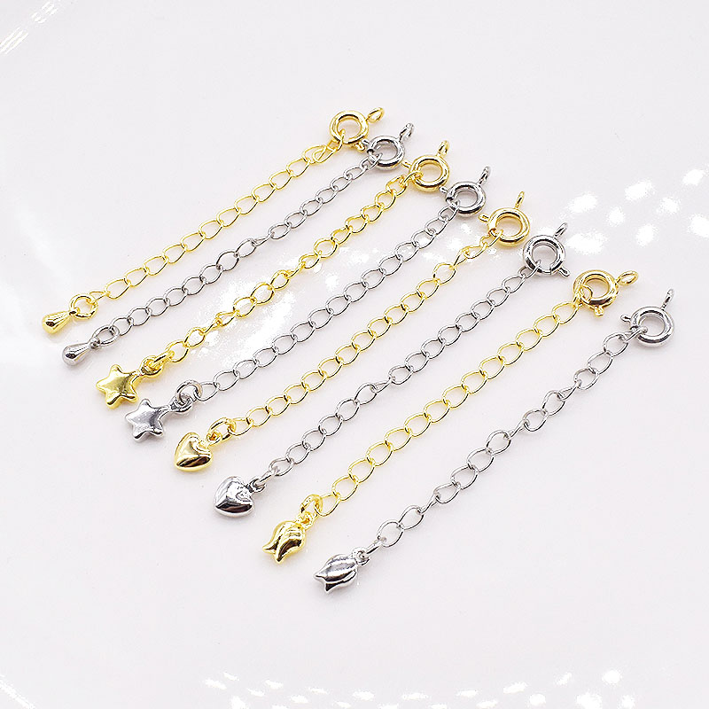 弹簧扣手链项链延长链尾链扣