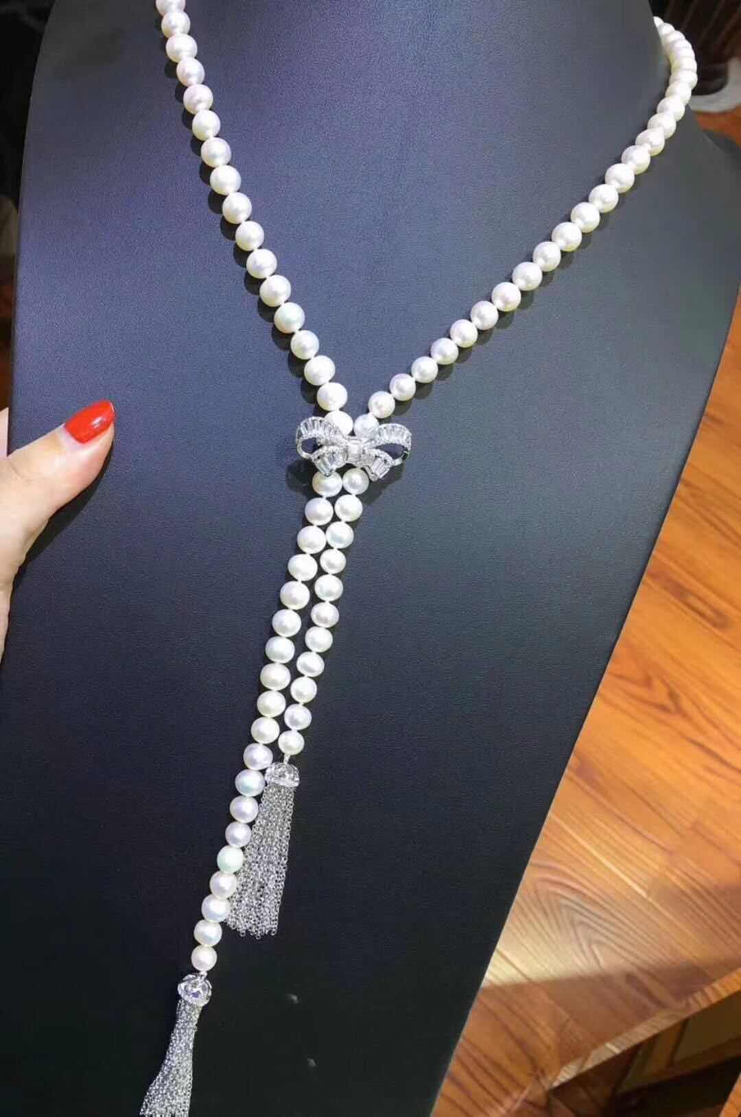 24k微镶毛衣链双排夹层diy配件