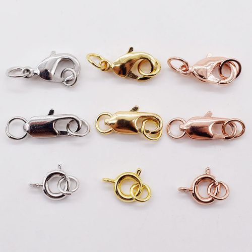 diy14k配件鱼尾弹簧扣