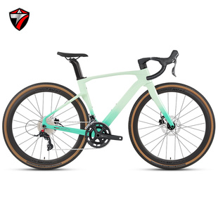 TWITTER/雅特GRAVEL V3pro顺泰无线电变瓜车油刹碳纤维公路自行车