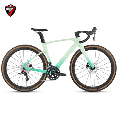 TWITTER/雅特GRAVEL V3pro顺泰无线电变瓜车油刹碳纤维公路自行车