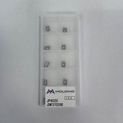 日立数控刀片铣刀片JDMT070204R JP4020钢件45度内JDMT070208R