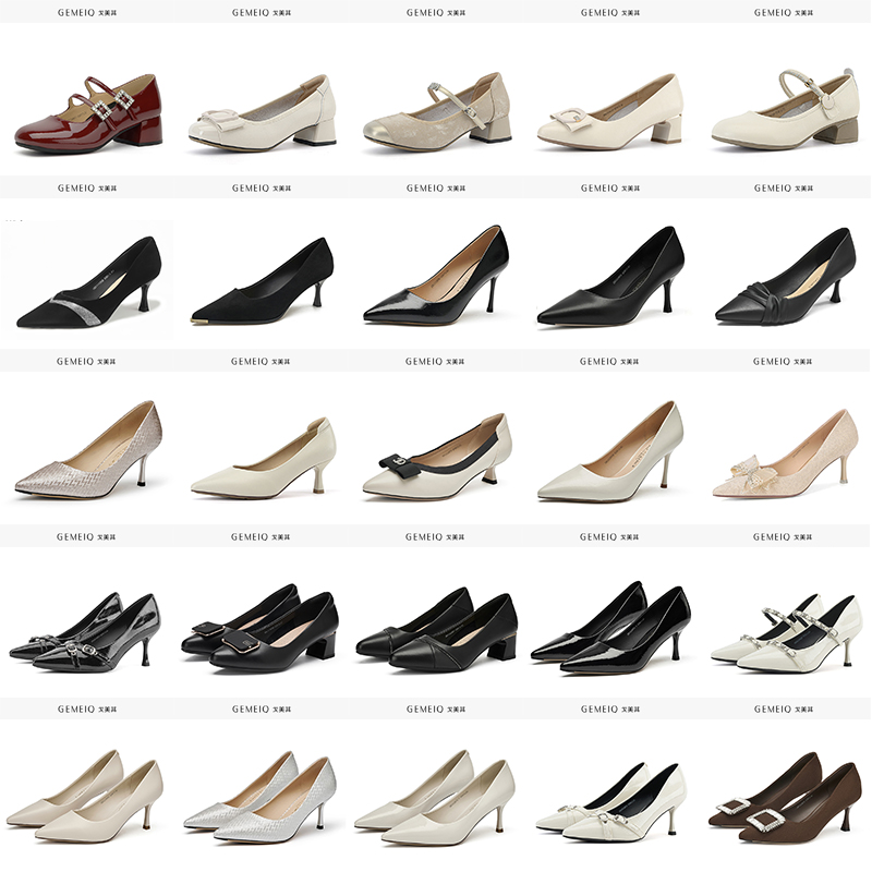 女鞋戈美其商场同款高跟鞋低跟鞋