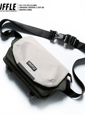 TRUFFLE潮牌单肩斜挎包男士休闲后背挎包女潮流韩版学生邮差包包
