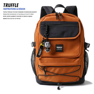 TRUFFLE原创双肩包书包初中生男女大容量大学生旅行电脑背包登山