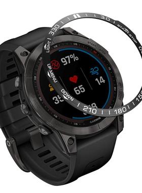 适配Gramin佳明EPIX易耐时一代gen2手表金属替换刻度不锈钢圈表盘保护套47mm