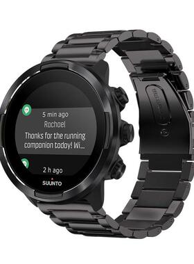 适配TA806北斗卫星手表syntime一代基础版pro三珠不锈钢商务表带2