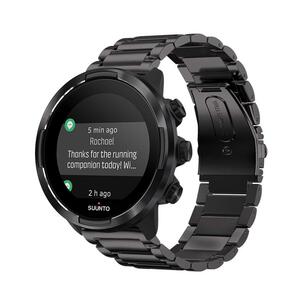 适配TA806北斗卫星手表syntime一代基础版pro三珠不锈钢商务表带2