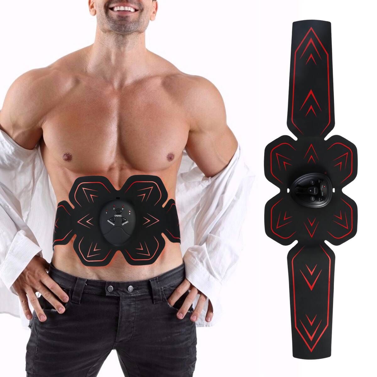 intelligence Fitness Instrument belt AB household multi-function Abs men and women train muscle Waist Massagerin the Sports/Yoga/Fitness/Fans supplies , Stepper/Small and medium sized fitness equipment , AB Wheel/AB  category - from Buy2taobao.com to provide professional Taobao agent buy service