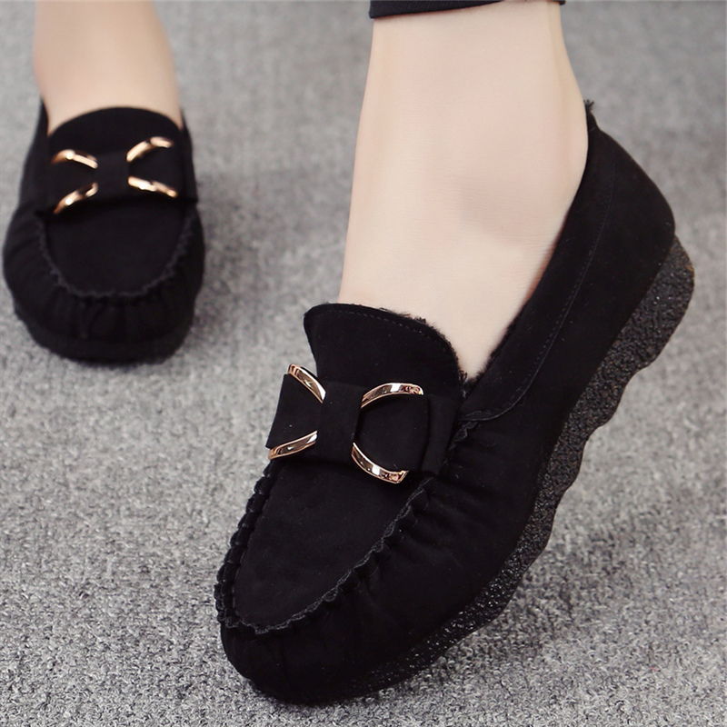 老北京布鞋冬季保暖加绒休闲女鞋