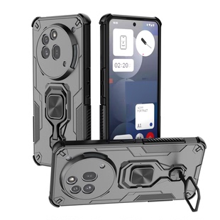 适用于Nothing phone 3aPro手机壳车载磁吸四角气囊防摔指环支架二合一加厚护甲保护套户外