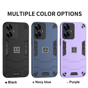 适用于realme真我C55手机壳C53磨砂C35男女款C33硬壳C31防摔防滑C53军工级别保护套新款简约