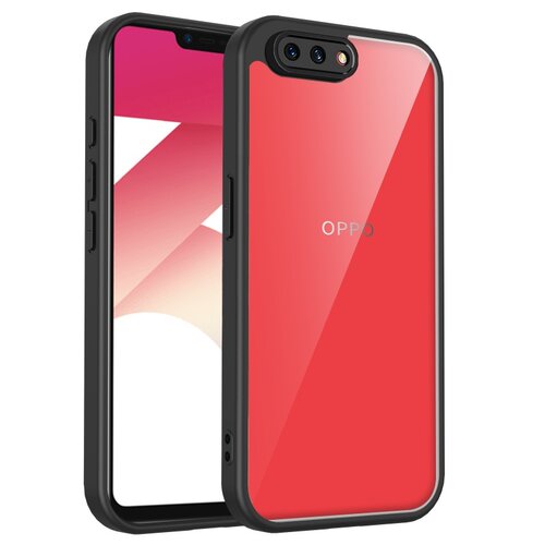 磨砂半透明手机壳适用于OPPO A3S/A5无指纹/A12E无指纹/Realme C1硬壳简约高级感抗油抗污男女款亲肤感