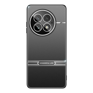 适用于一加13手机壳One Plus 12全包镜头磨砂剑锋系列防摔合金保护套轻奢