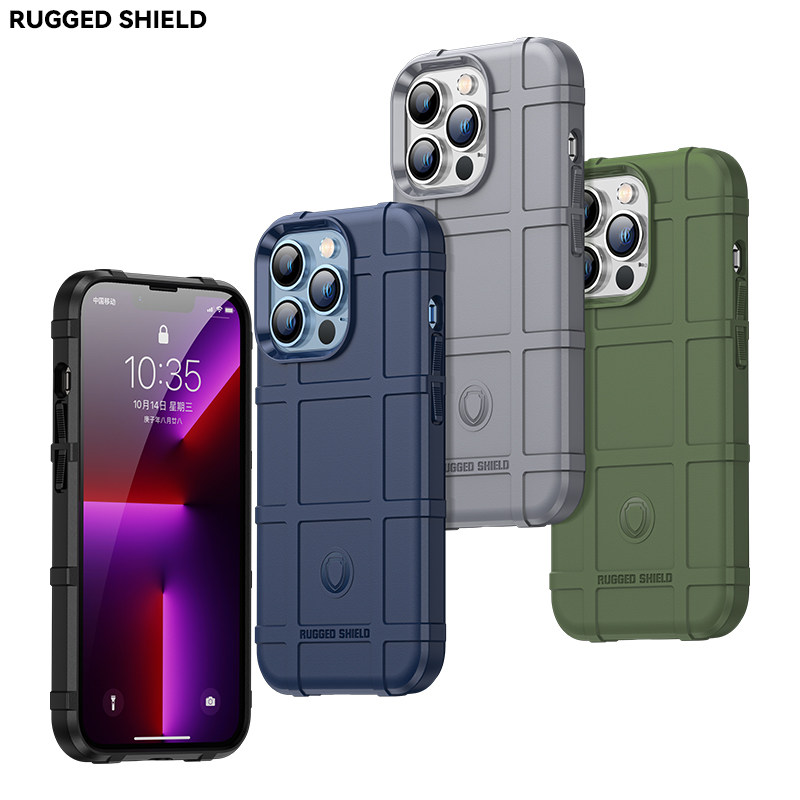 适用于iPhone16ProMax手机壳新款苹果17/Air马盖普苹果16/15/14/13/12/11军工级防摔加厚磨砂保护套 - 实物图