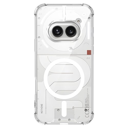 强磁吸适用于Nothing Phone 2A四角防摔手机壳Nothing Phone 2A Plus无线充抗油抗污出口级防摔透明