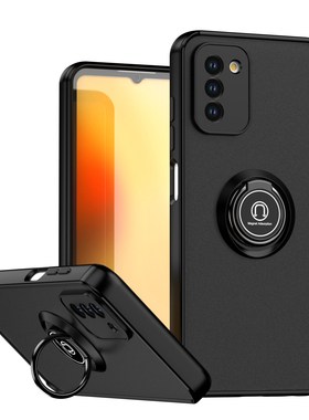 适用于诺基亚Nokia G42手机壳诺基亚C12-4G /C12 PRO 4G车载磁吸磨砂半透明亚克力指环支架保护套防摔防指纹