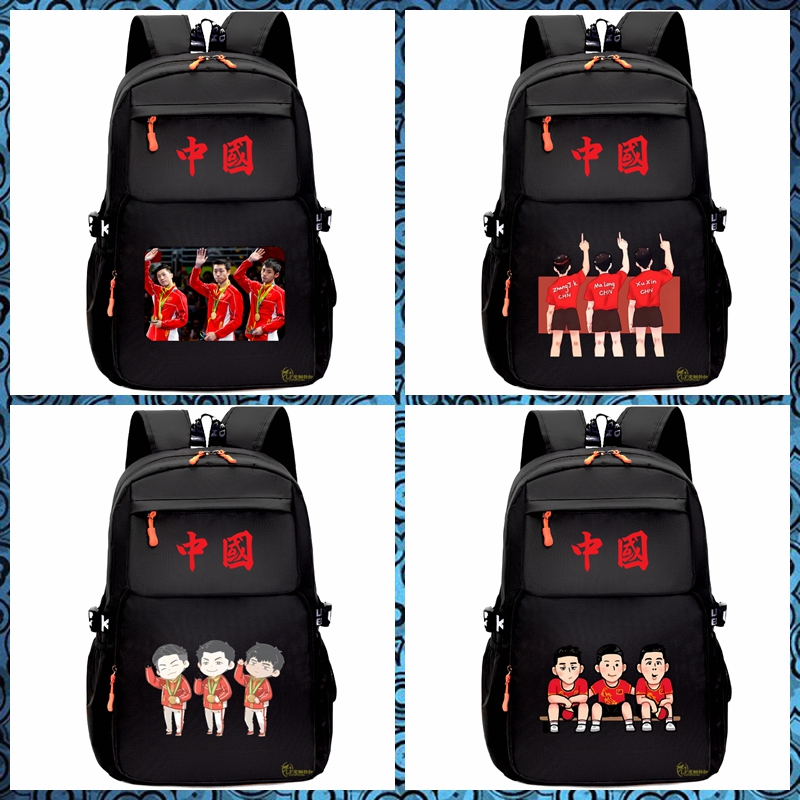 乒乓球书包三剑客背包运动张继科