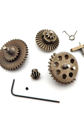 锦明司骏金属齿轮m4激趣hk416精击slr波箱配件9电机齿j8代10