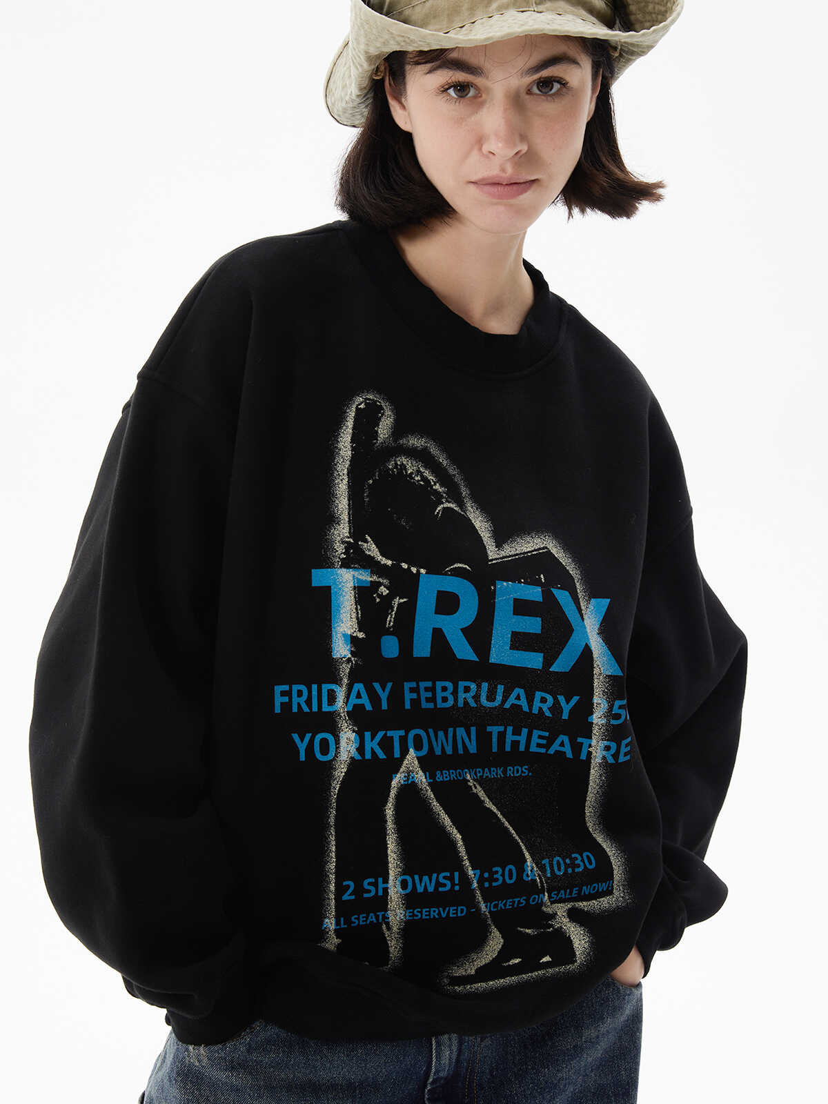 秋季印花ERRORCODEROBOT黑色外套