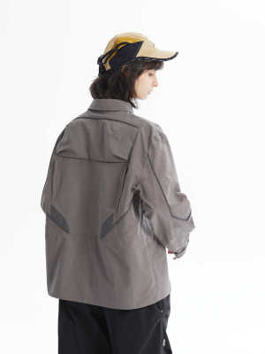 ERRORCODErobot长袖户外宽松衬衣