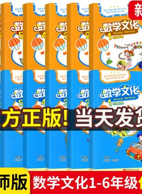 2026新版奇妙的数学文化读本一二三四五六年级上下册小学生趣味阅读有趣的数学文化思维游戏书奇妙的数学文化宋乃庆西师版真美妙