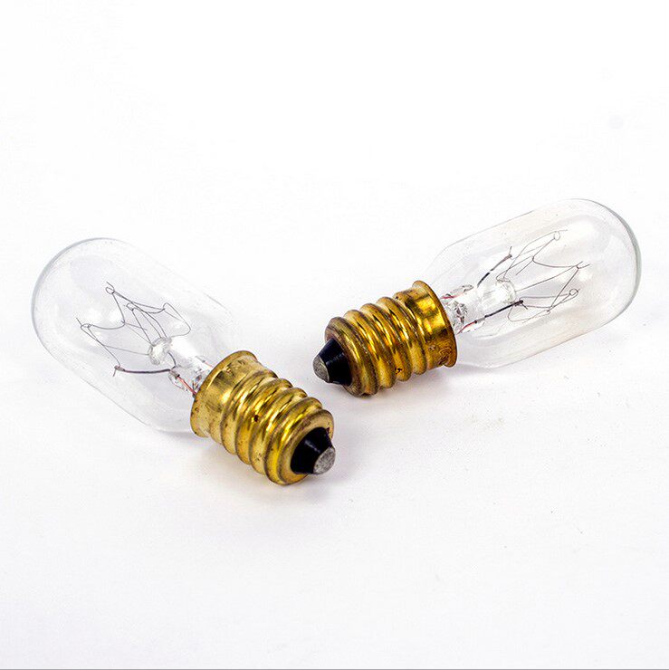 e14电冰箱灯泡小螺口平头灯泡喜马拉雅盐灯专用小灯泡微波炉烤箱