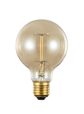 安迪生40W复古灯泡E27钨丝灯G80G95G125钨丝光源直径95mm80mm125