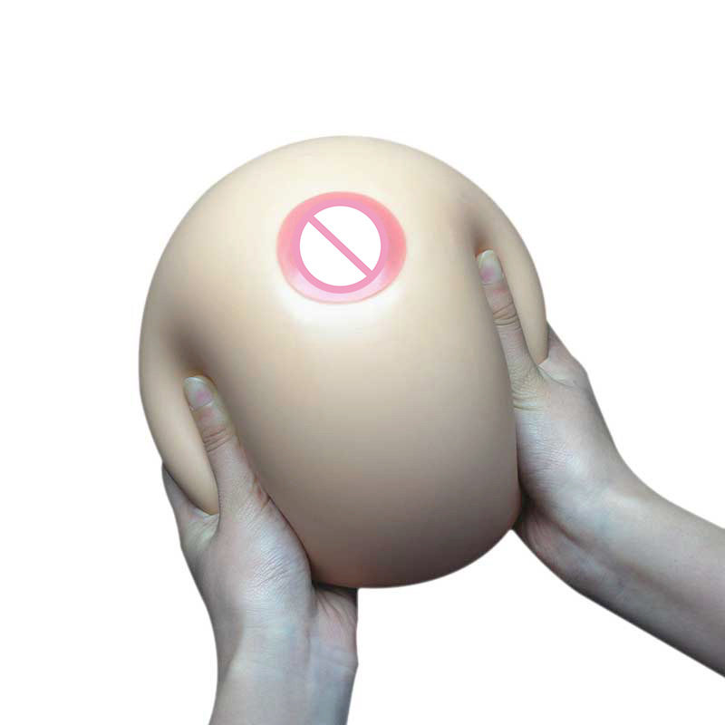 超大仿真乳房咪咪球整蛊发泄大奶子挤压波波球18cm假乳房教具模型