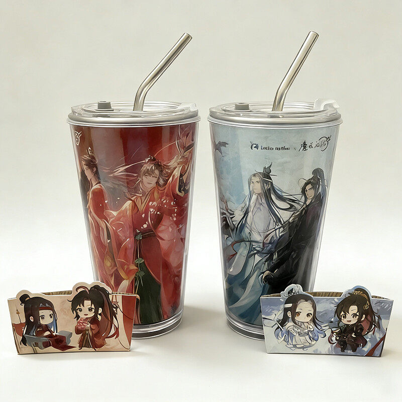 瑞幸魔道祖师PP杯全套改造配件304不锈钢内胆杯子外壳盖DIY材料包图片