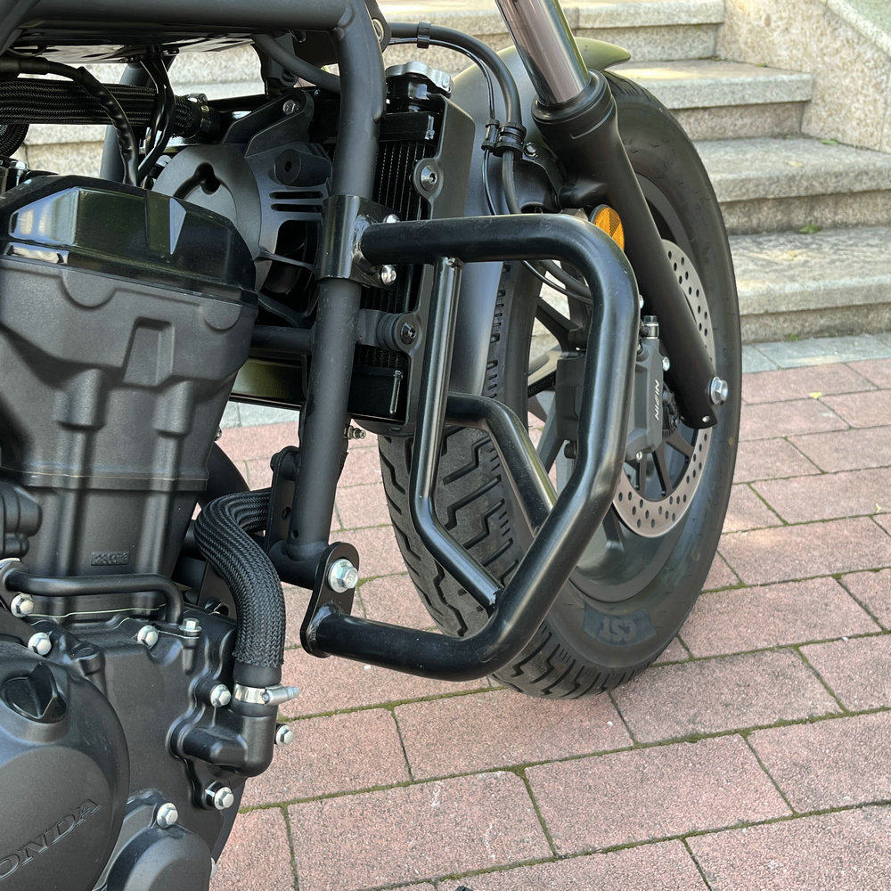 适用本田叛逆者cm500 cm300 rebel改装发动机保险杠车身保护杠