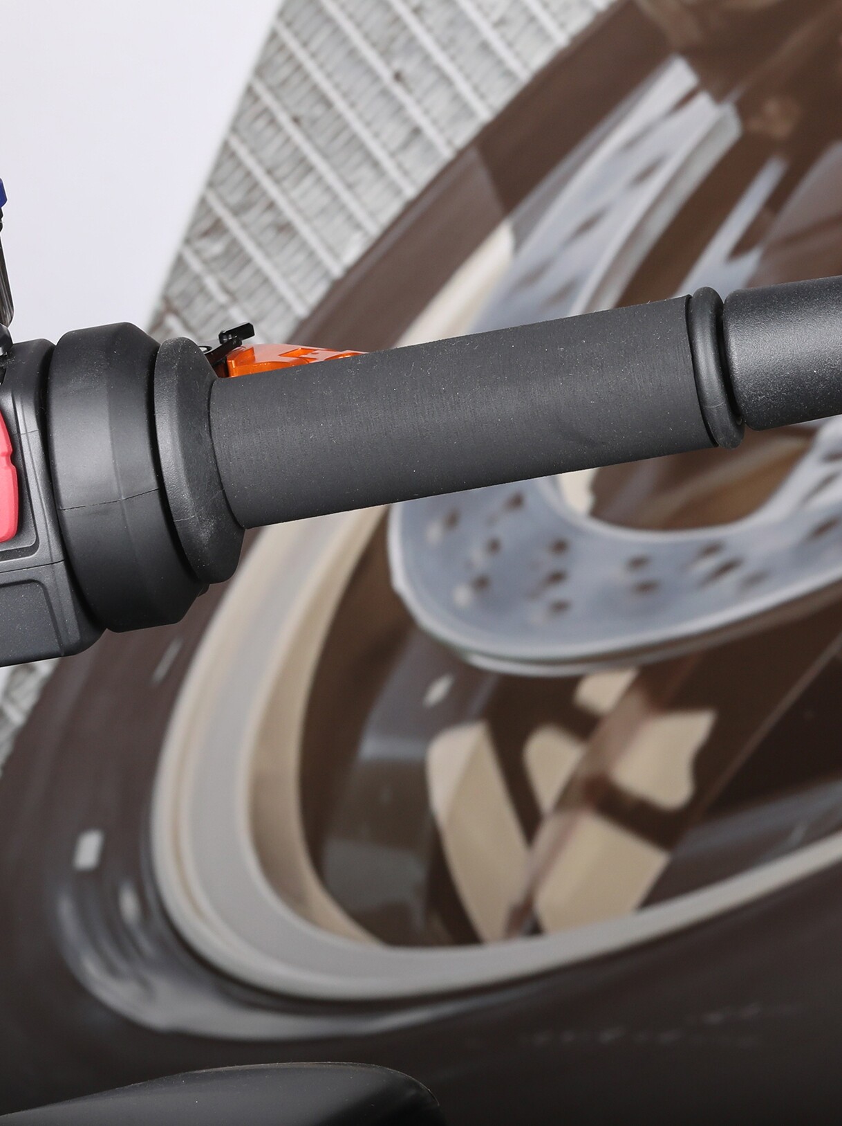 TRIUMPH T100|T120 BOBBER|STREET|SPEED ????트윈 수정 열 수축 핸들 바 고무 슬리브에 적합