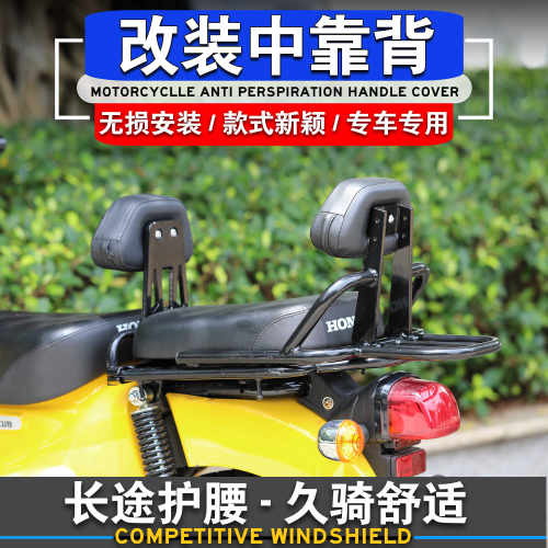 幼兽110改装后靠背腰靠