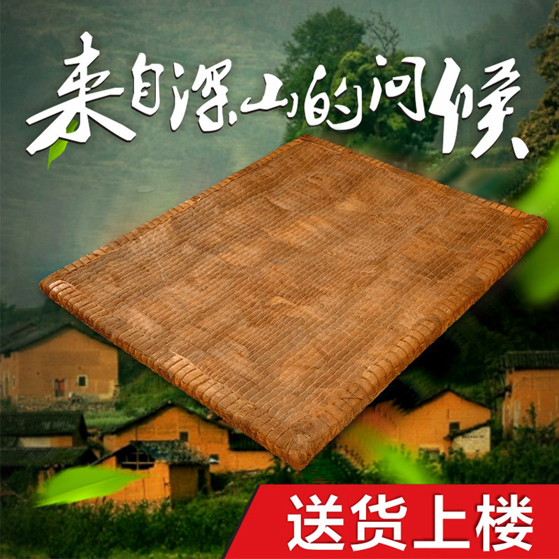 天然无胶山棕床垫防潮手工棕垫1.5m/1.8米定制儿童学生环保硬棕榈