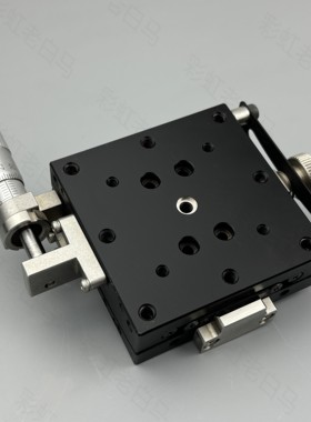 高精度摆动平台 GOHT-60A105  手动倾斜台 台面60交叉导轨