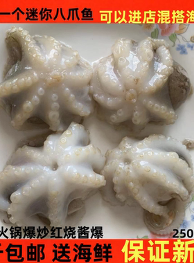 小八爪野生捞汁海鲜包邮