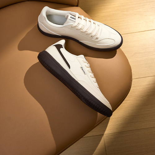 361德训鞋夏季透气男鞋薄底休闲运动鞋T头赛车鞋软底板鞋小白鞋男