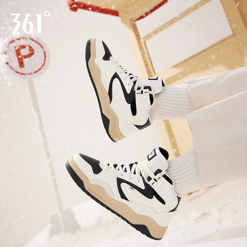 361型燃4女鞋冬季加绒运动鞋女款革面防水保暖大棉鞋子高帮板鞋女,运动鞋new,板鞋,淘宝优惠券,粉丝福利购,淘宝优惠卷