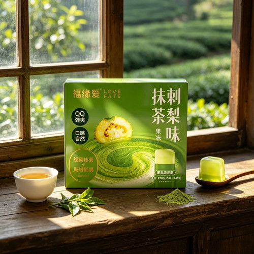 贵州铜仁抹茶刺梨维C果冻210g