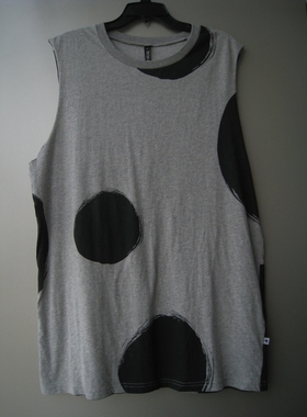 ONE GR*EN EL*PHANT女装棉印花无袖连衣裙 短裙 好看