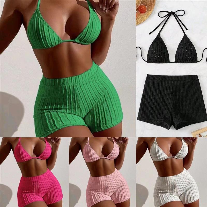 swimsuit women swimming suit for bikini 分体比基尼游泳衣女