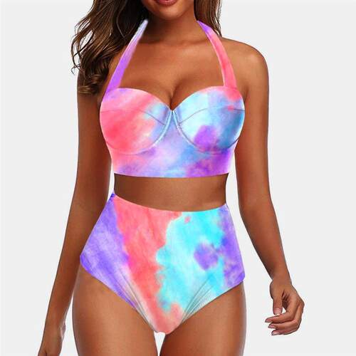 bikini swimsuit women swimming suit 比基尼女温泉游泳衣分体式