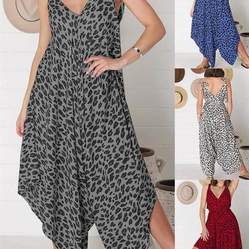 Sleeveless high waisted wide leg jumpsuit 无袖高腰阔腿连体裤