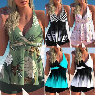 swimsuit women swimming suit bikini plus size 温泉泳衣女分体