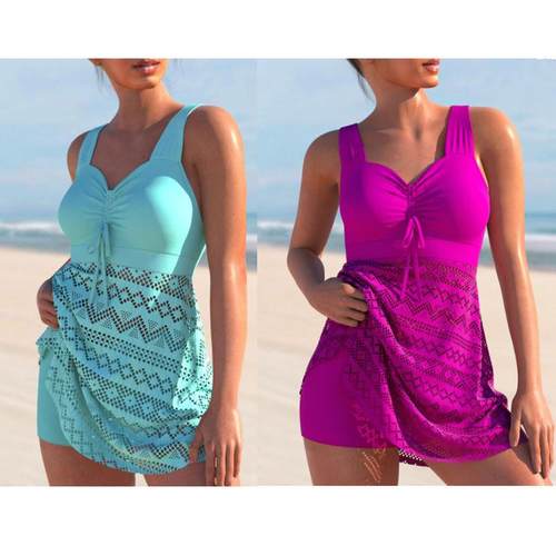 swimsuit women swimming suit swimwear bikini spa plus size