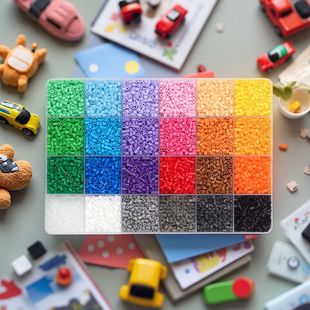 拼豆豆264色补充包2.6mm小豆高品质融合豆黄豆豆MARD同色号拼豆