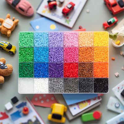 拼豆豆264色补充包2.6mm小豆高品质融合豆黄豆豆MARD同色号拼豆